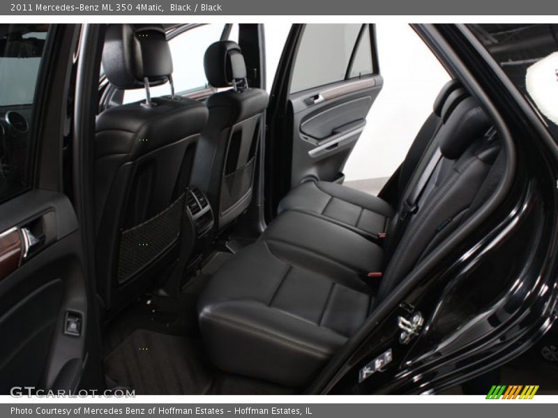 Black / Black 2011 Mercedes-Benz ML 350 4Matic