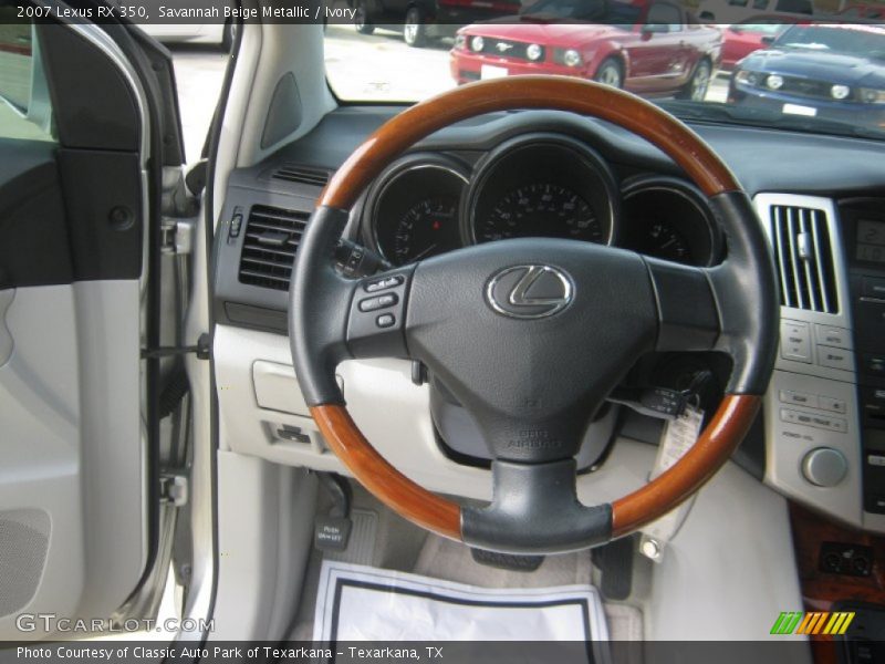 Savannah Beige Metallic / Ivory 2007 Lexus RX 350