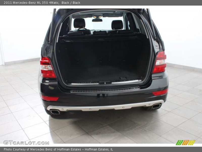 Black / Black 2011 Mercedes-Benz ML 350 4Matic
