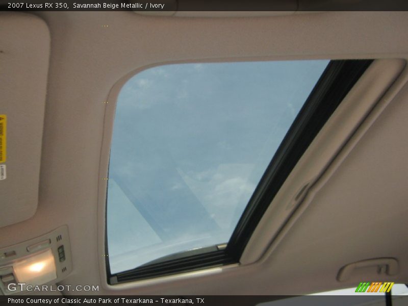 Savannah Beige Metallic / Ivory 2007 Lexus RX 350