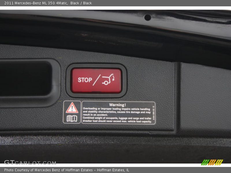 Black / Black 2011 Mercedes-Benz ML 350 4Matic