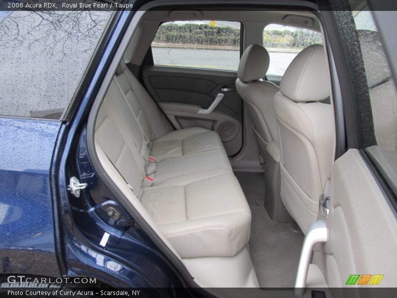 Royal Blue Pearl / Taupe 2008 Acura RDX