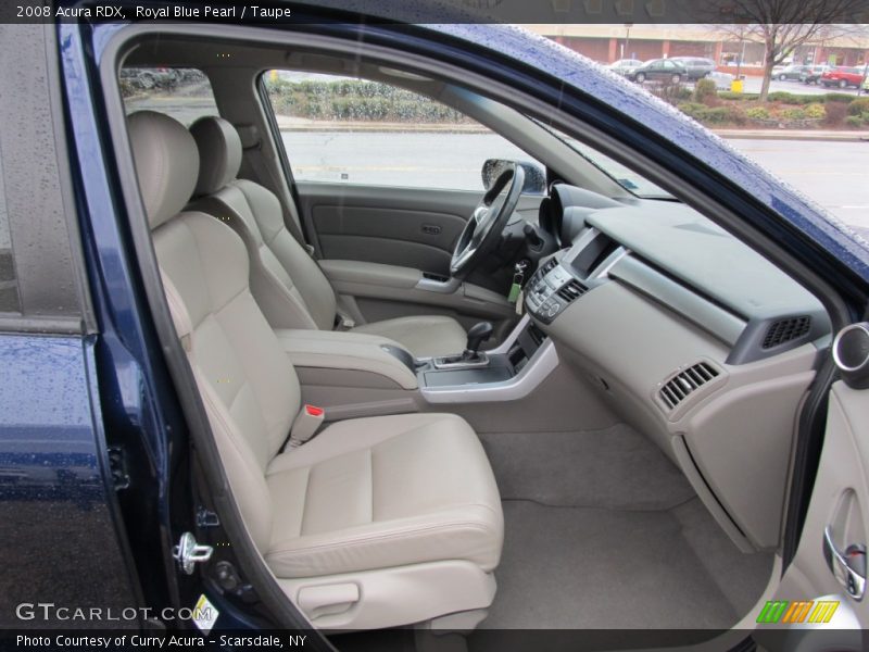 Royal Blue Pearl / Taupe 2008 Acura RDX