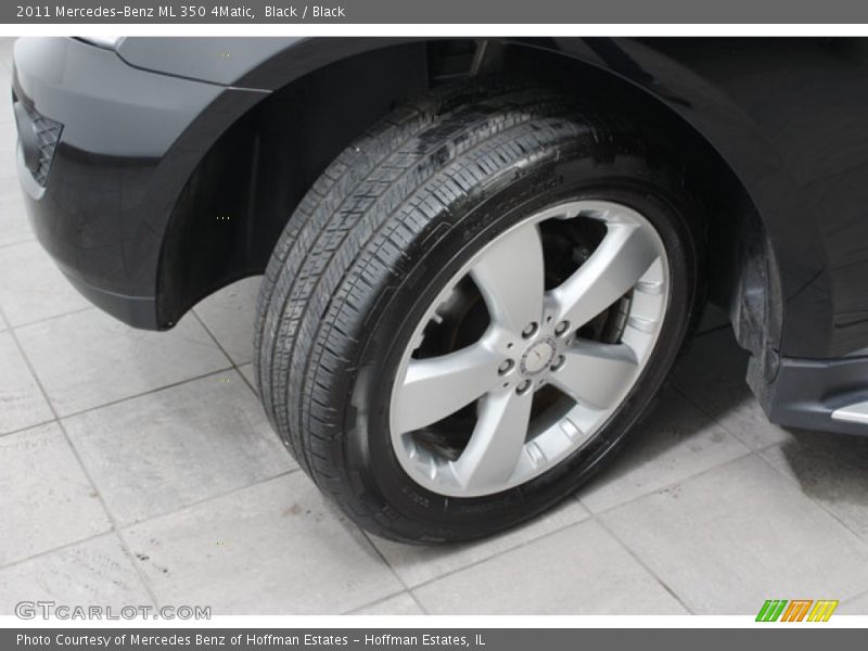 Black / Black 2011 Mercedes-Benz ML 350 4Matic