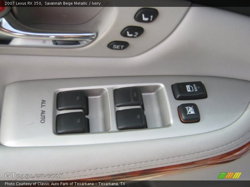 Savannah Beige Metallic / Ivory 2007 Lexus RX 350
