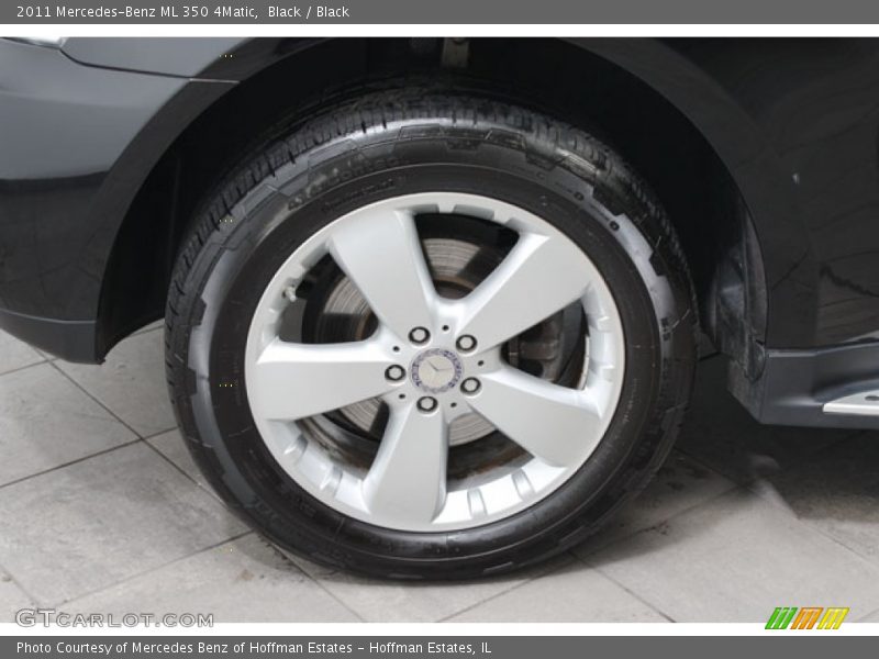 Black / Black 2011 Mercedes-Benz ML 350 4Matic