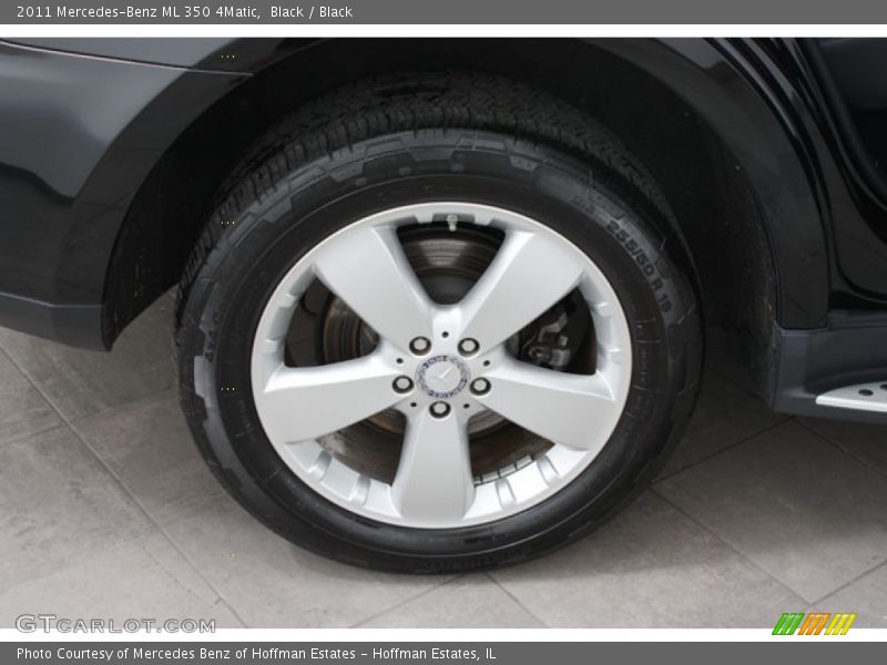 Black / Black 2011 Mercedes-Benz ML 350 4Matic
