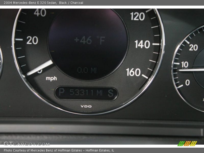 Black / Charcoal 2004 Mercedes-Benz E 320 Sedan
