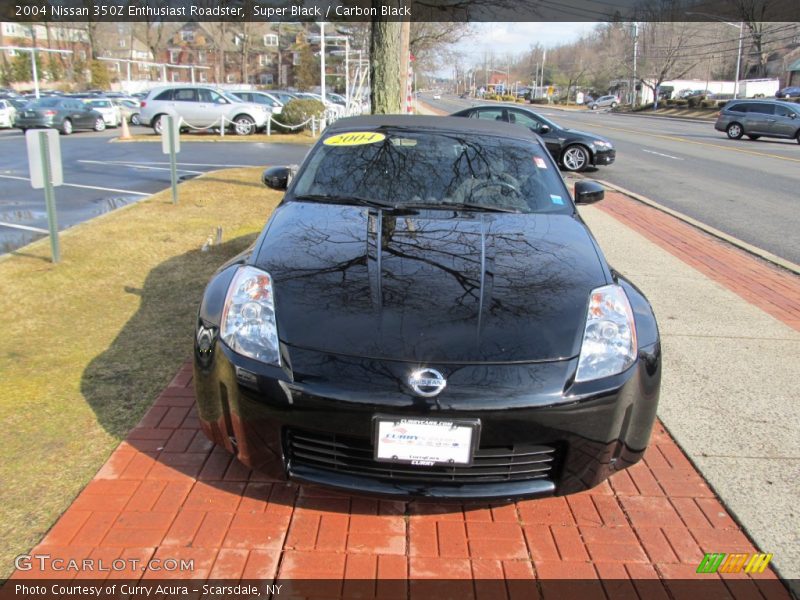 Super Black / Carbon Black 2004 Nissan 350Z Enthusiast Roadster