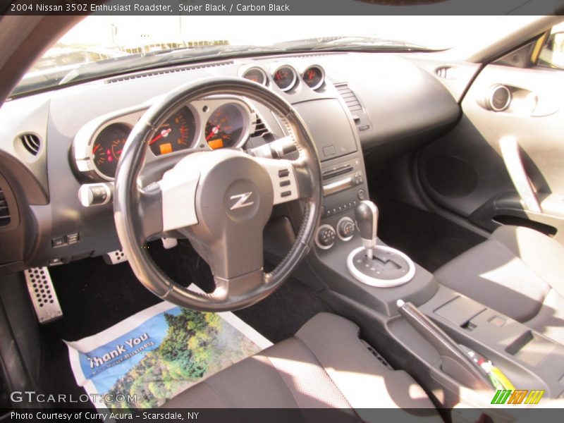 Super Black / Carbon Black 2004 Nissan 350Z Enthusiast Roadster