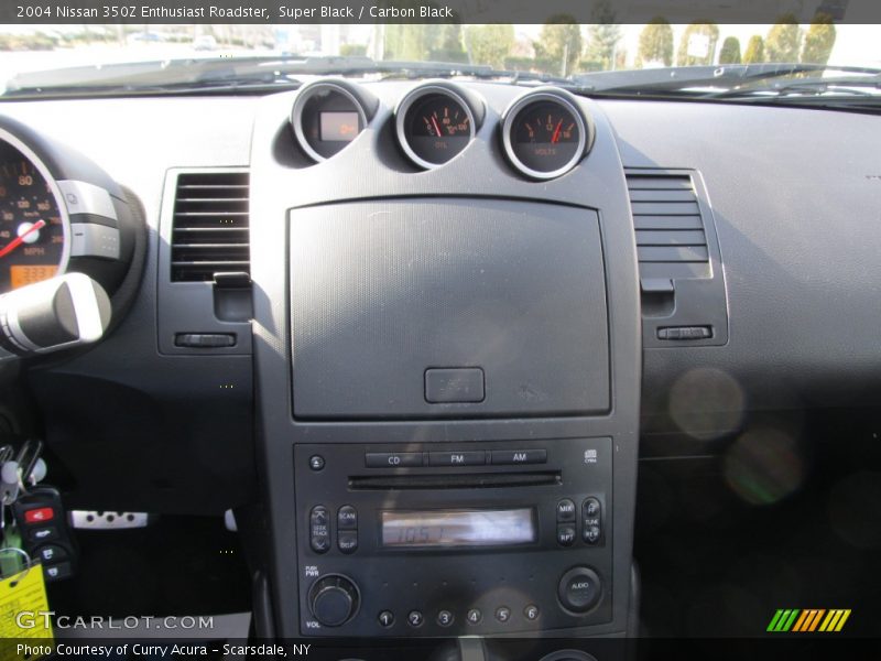 Super Black / Carbon Black 2004 Nissan 350Z Enthusiast Roadster