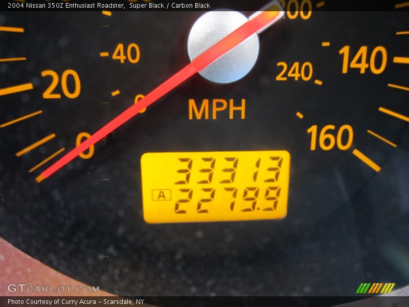 Super Black / Carbon Black 2004 Nissan 350Z Enthusiast Roadster