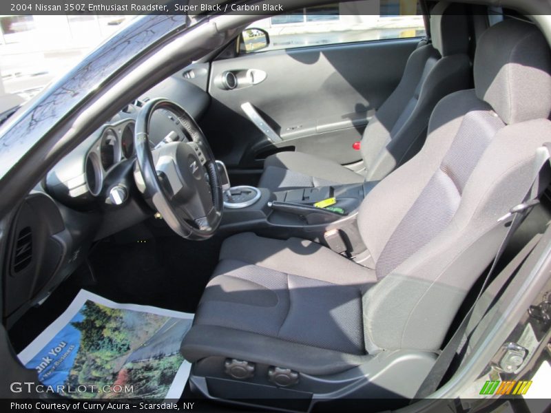 Super Black / Carbon Black 2004 Nissan 350Z Enthusiast Roadster