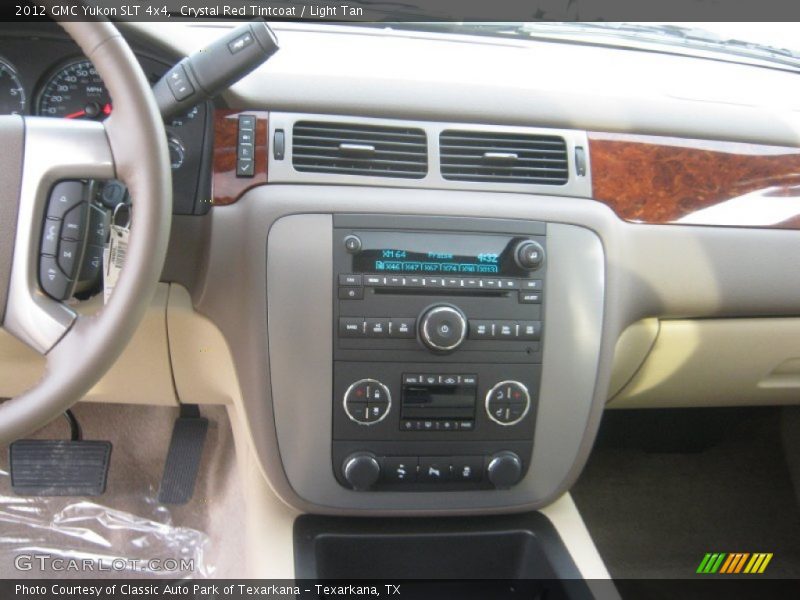 Crystal Red Tintcoat / Light Tan 2012 GMC Yukon SLT 4x4