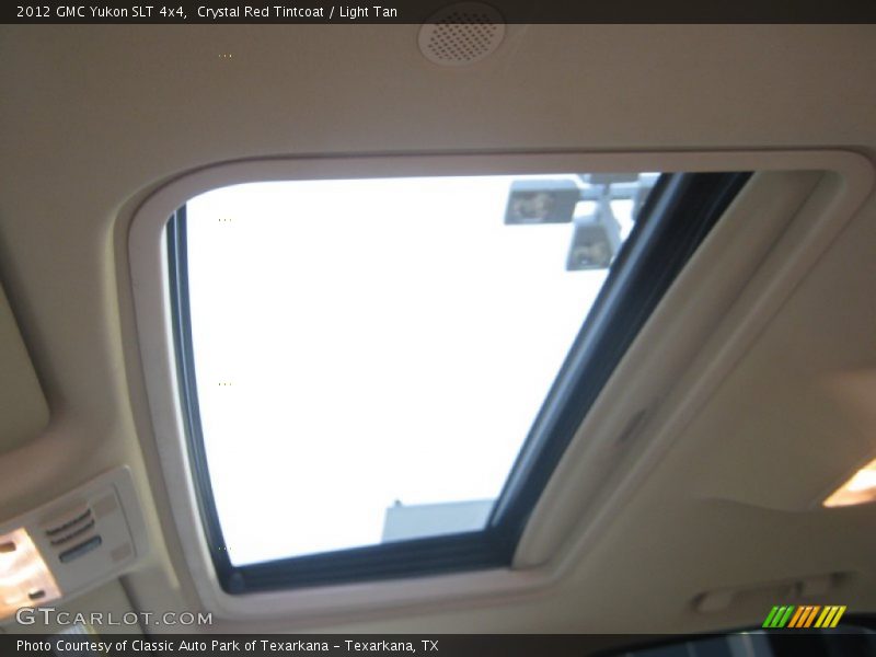 Crystal Red Tintcoat / Light Tan 2012 GMC Yukon SLT 4x4