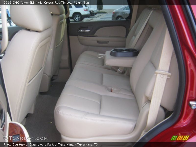 Crystal Red Tintcoat / Light Tan 2012 GMC Yukon SLT 4x4