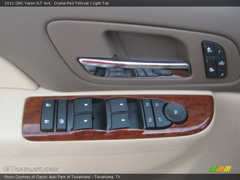 Crystal Red Tintcoat / Light Tan 2012 GMC Yukon SLT 4x4