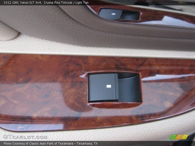 Crystal Red Tintcoat / Light Tan 2012 GMC Yukon SLT 4x4