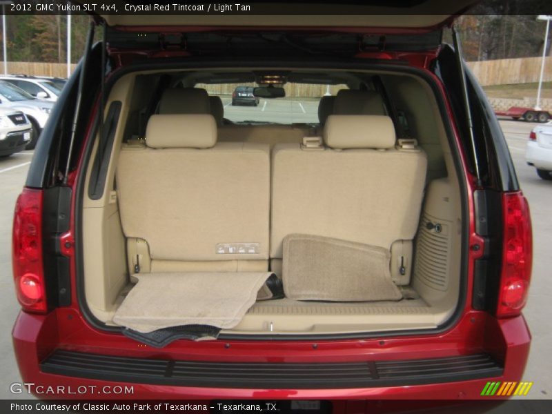 Crystal Red Tintcoat / Light Tan 2012 GMC Yukon SLT 4x4