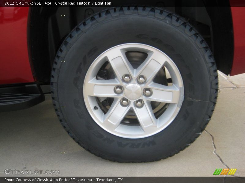 Crystal Red Tintcoat / Light Tan 2012 GMC Yukon SLT 4x4