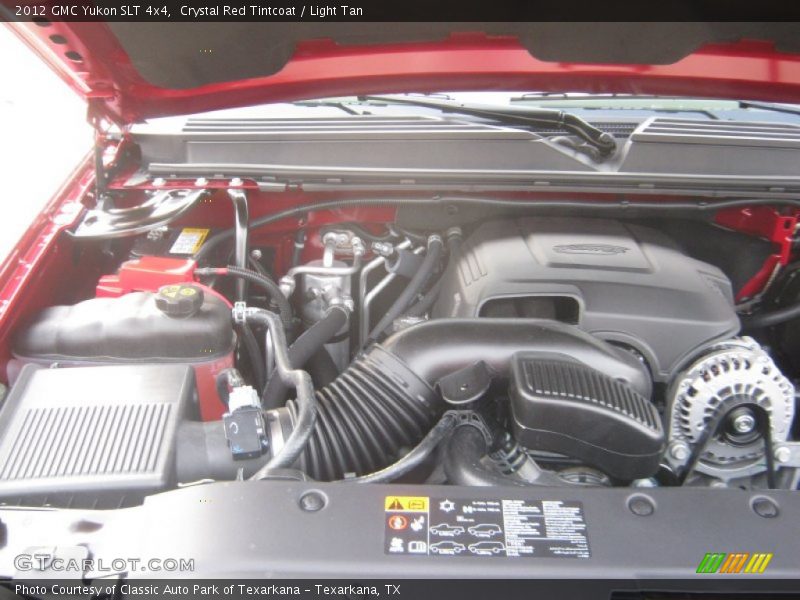Crystal Red Tintcoat / Light Tan 2012 GMC Yukon SLT 4x4