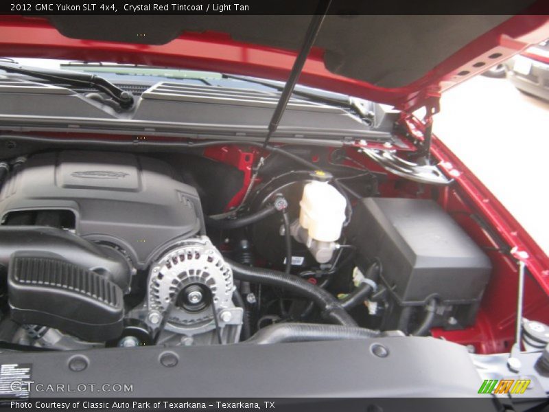 Crystal Red Tintcoat / Light Tan 2012 GMC Yukon SLT 4x4