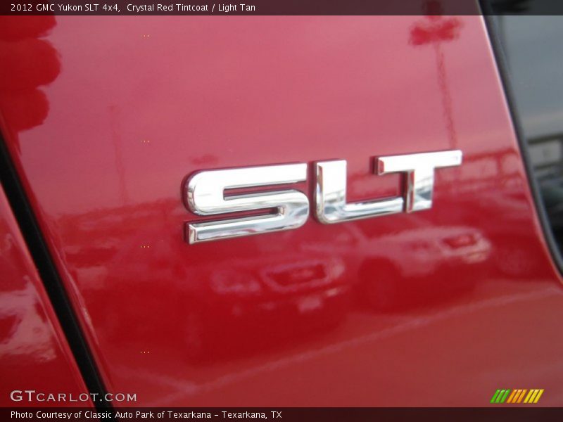 Crystal Red Tintcoat / Light Tan 2012 GMC Yukon SLT 4x4