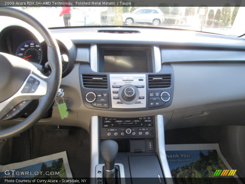 Polished Metal Metallic / Taupe 2009 Acura RDX SH-AWD Technology
