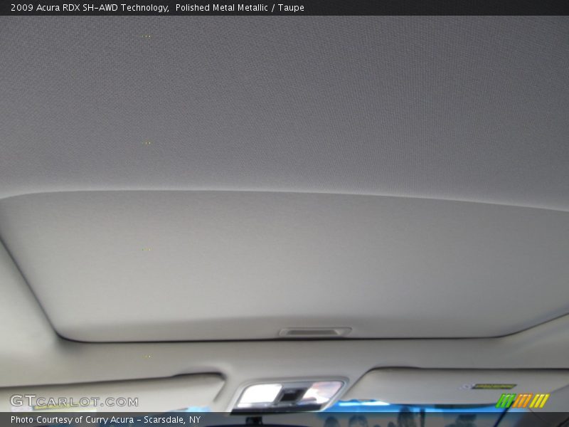 Polished Metal Metallic / Taupe 2009 Acura RDX SH-AWD Technology