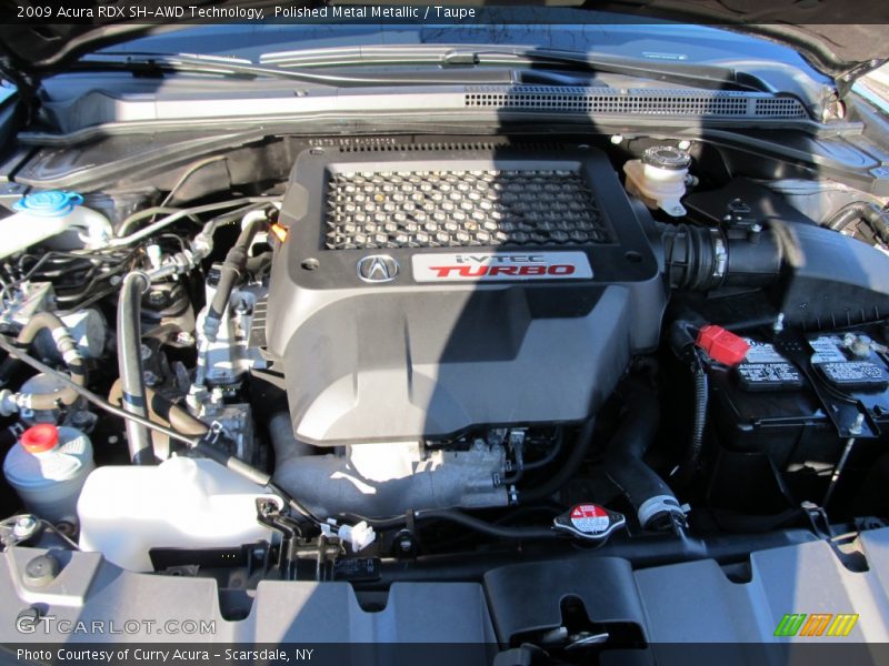 Polished Metal Metallic / Taupe 2009 Acura RDX SH-AWD Technology