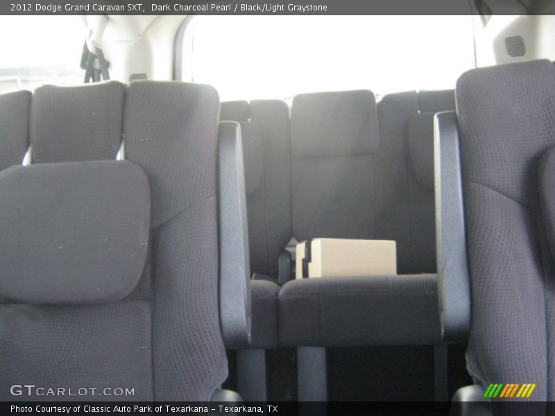 Dark Charcoal Pearl / Black/Light Graystone 2012 Dodge Grand Caravan SXT