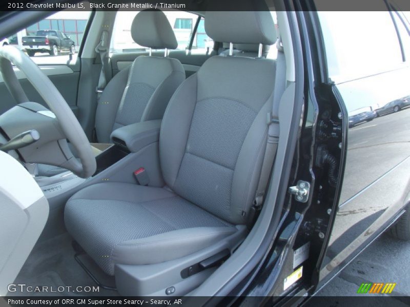 Black Granite Metallic / Titanium 2012 Chevrolet Malibu LS