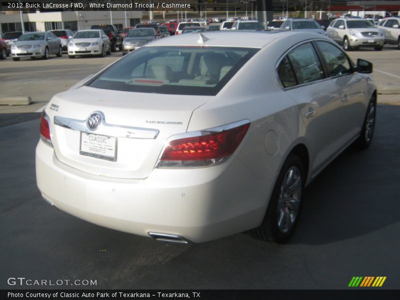 White Diamond Tricoat / Cashmere 2012 Buick LaCrosse FWD
