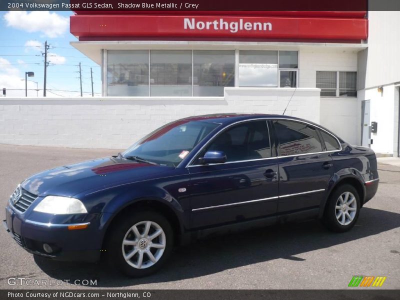 Shadow Blue Metallic / Grey 2004 Volkswagen Passat GLS Sedan