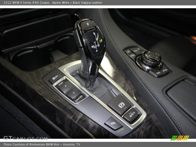  2012 6 Series 640i Coupe 8 Speed Sport Automatic Shifter