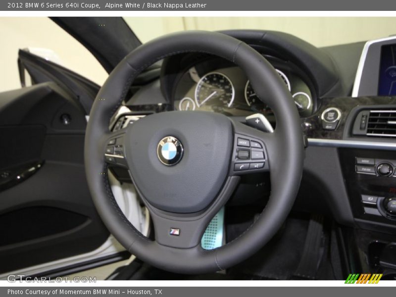  2012 6 Series 640i Coupe Steering Wheel