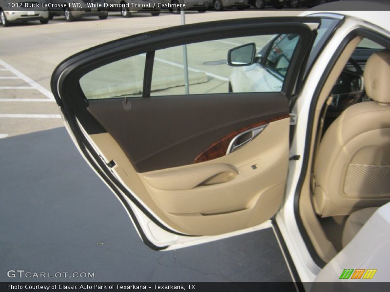 White Diamond Tricoat / Cashmere 2012 Buick LaCrosse FWD