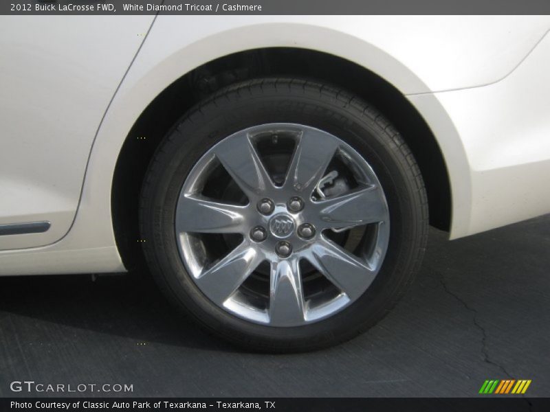 White Diamond Tricoat / Cashmere 2012 Buick LaCrosse FWD