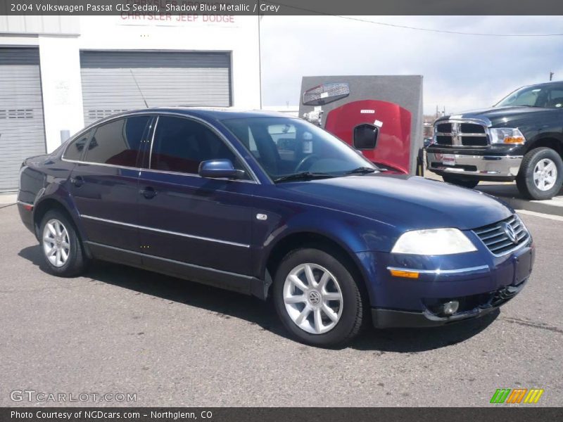 Shadow Blue Metallic / Grey 2004 Volkswagen Passat GLS Sedan