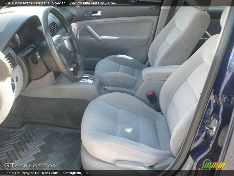 Shadow Blue Metallic / Grey 2004 Volkswagen Passat GLS Sedan