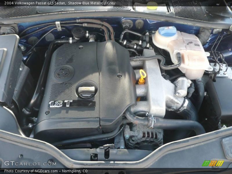 Shadow Blue Metallic / Grey 2004 Volkswagen Passat GLS Sedan