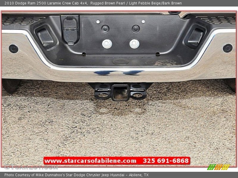 Rugged Brown Pearl / Light Pebble Beige/Bark Brown 2010 Dodge Ram 2500 Laramie Crew Cab 4x4
