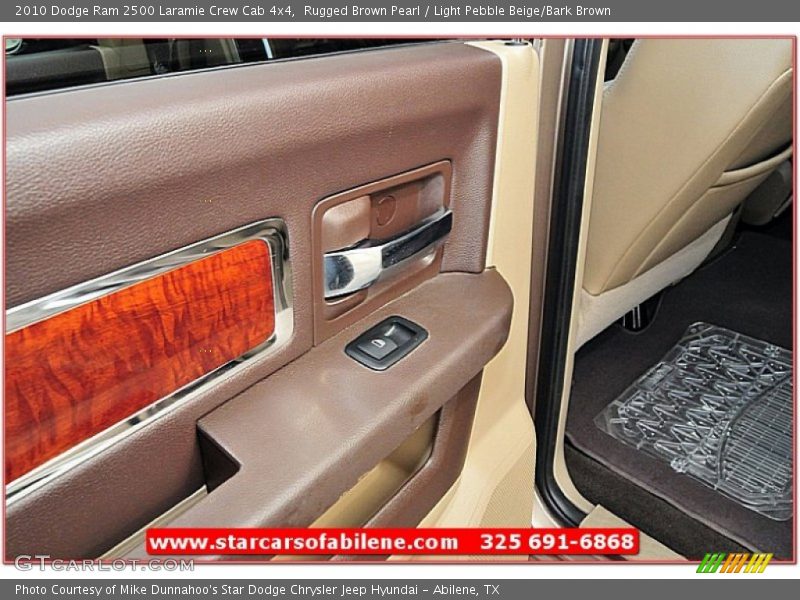 Rugged Brown Pearl / Light Pebble Beige/Bark Brown 2010 Dodge Ram 2500 Laramie Crew Cab 4x4