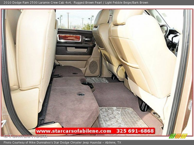 Rugged Brown Pearl / Light Pebble Beige/Bark Brown 2010 Dodge Ram 2500 Laramie Crew Cab 4x4