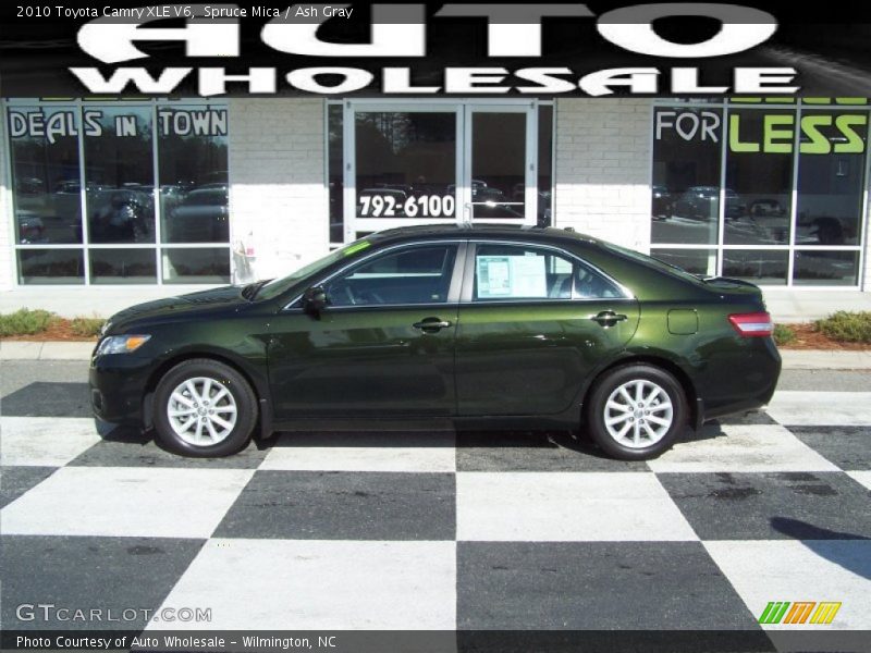 Spruce Mica / Ash Gray 2010 Toyota Camry XLE V6