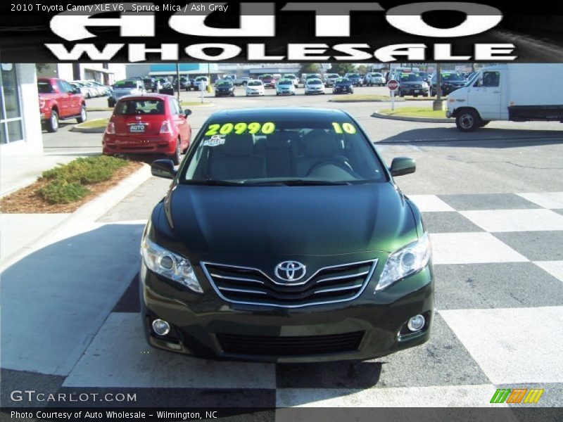 Spruce Mica / Ash Gray 2010 Toyota Camry XLE V6