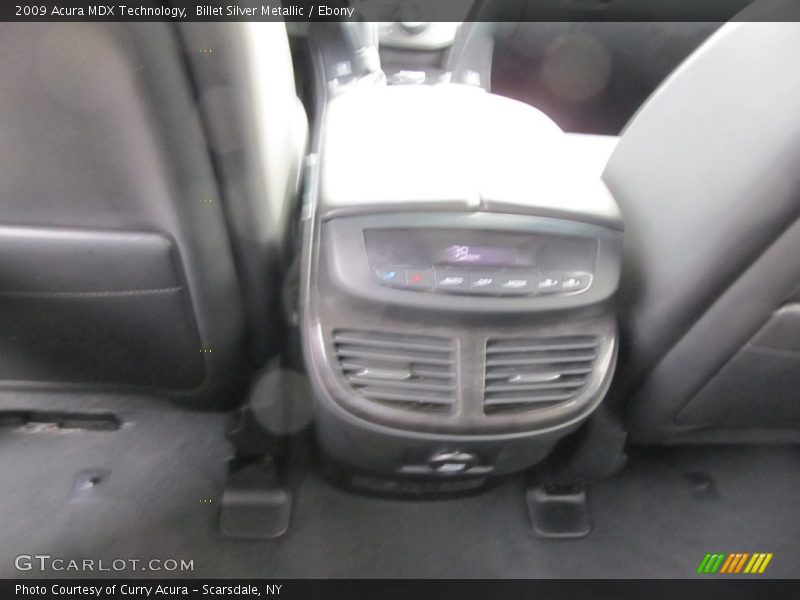 Billet Silver Metallic / Ebony 2009 Acura MDX Technology