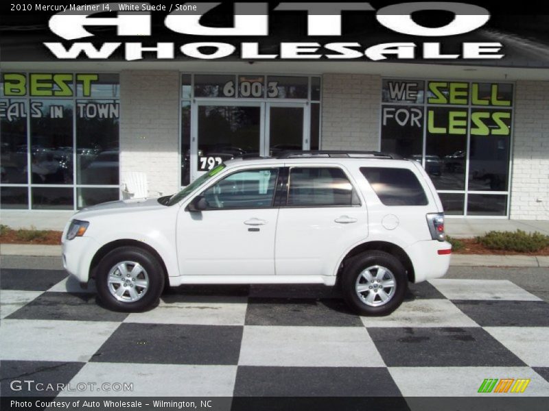 White Suede / Stone 2010 Mercury Mariner I4