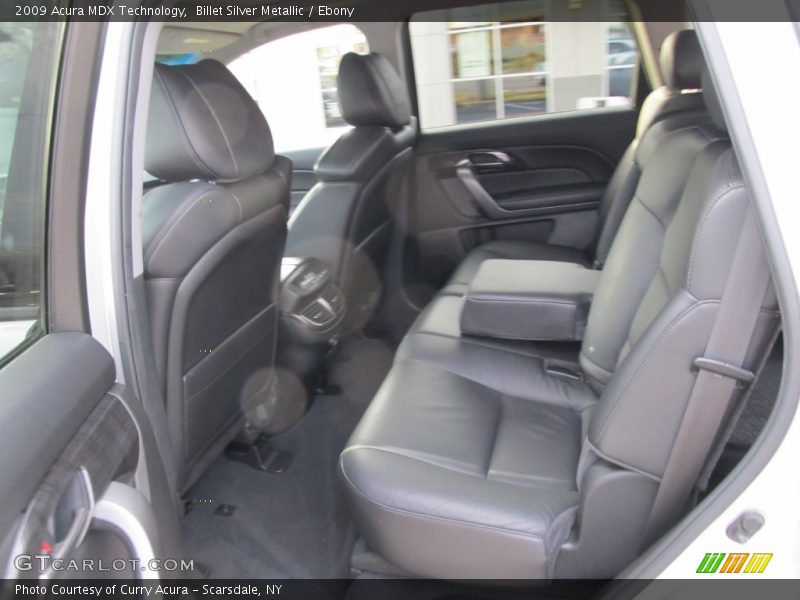 Billet Silver Metallic / Ebony 2009 Acura MDX Technology