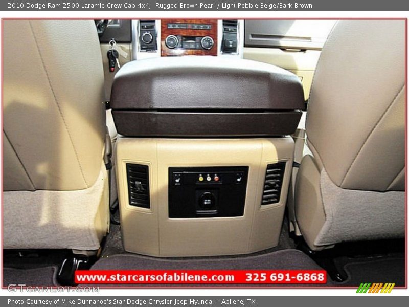 Rugged Brown Pearl / Light Pebble Beige/Bark Brown 2010 Dodge Ram 2500 Laramie Crew Cab 4x4